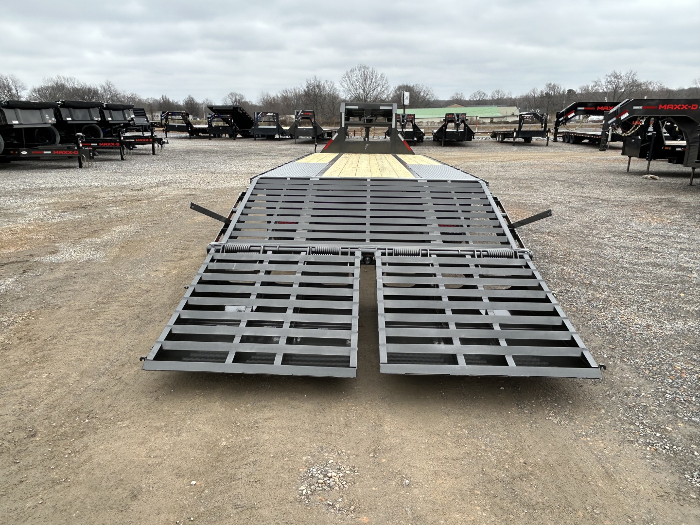 New 2026 MAXX-D 102"X25' 25.9K Gooseneck Flatbed Trailer