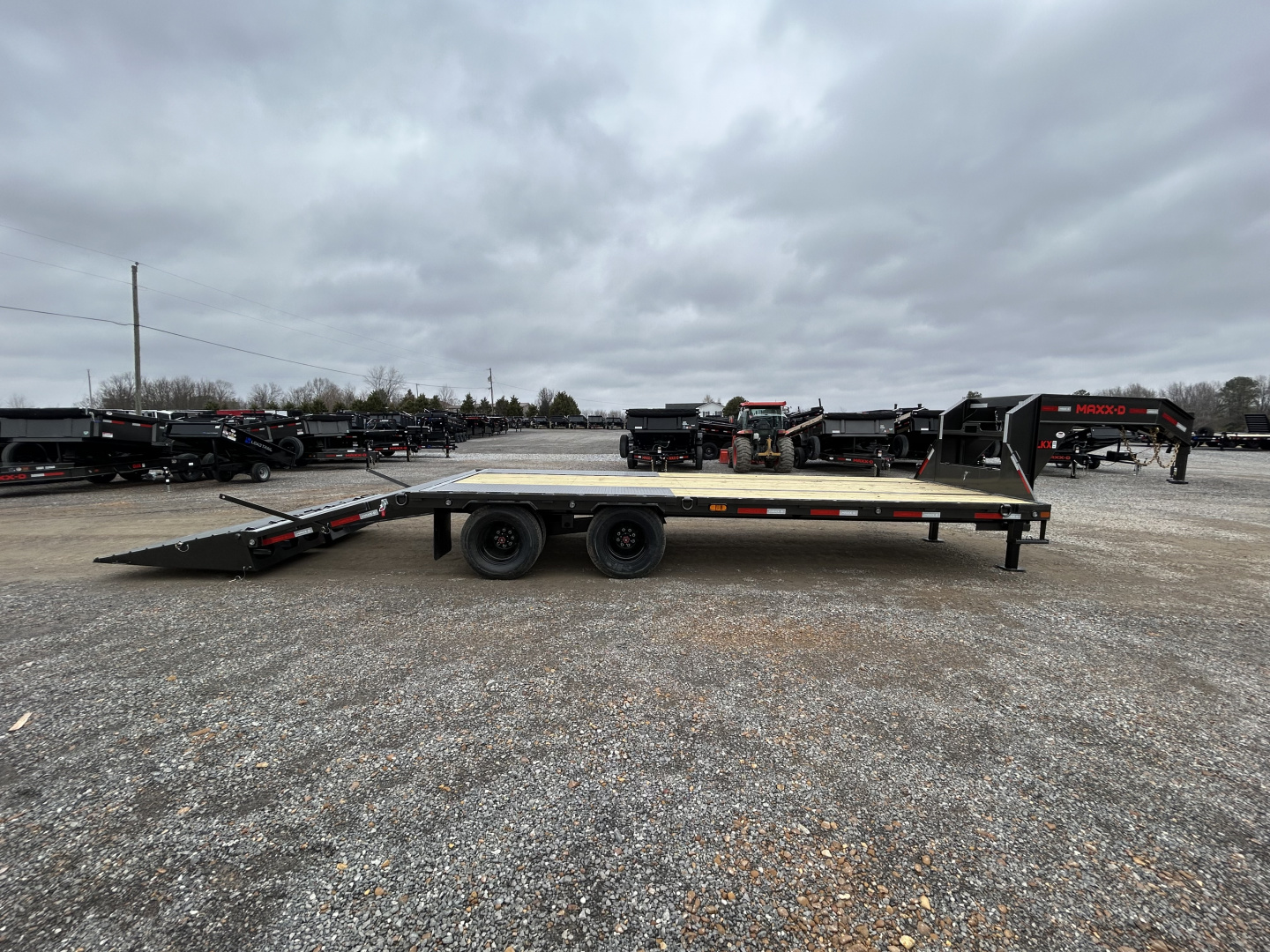 New 2026 MAXX-D 102"X25' 25.9K Gooseneck Flatbed Trailer
