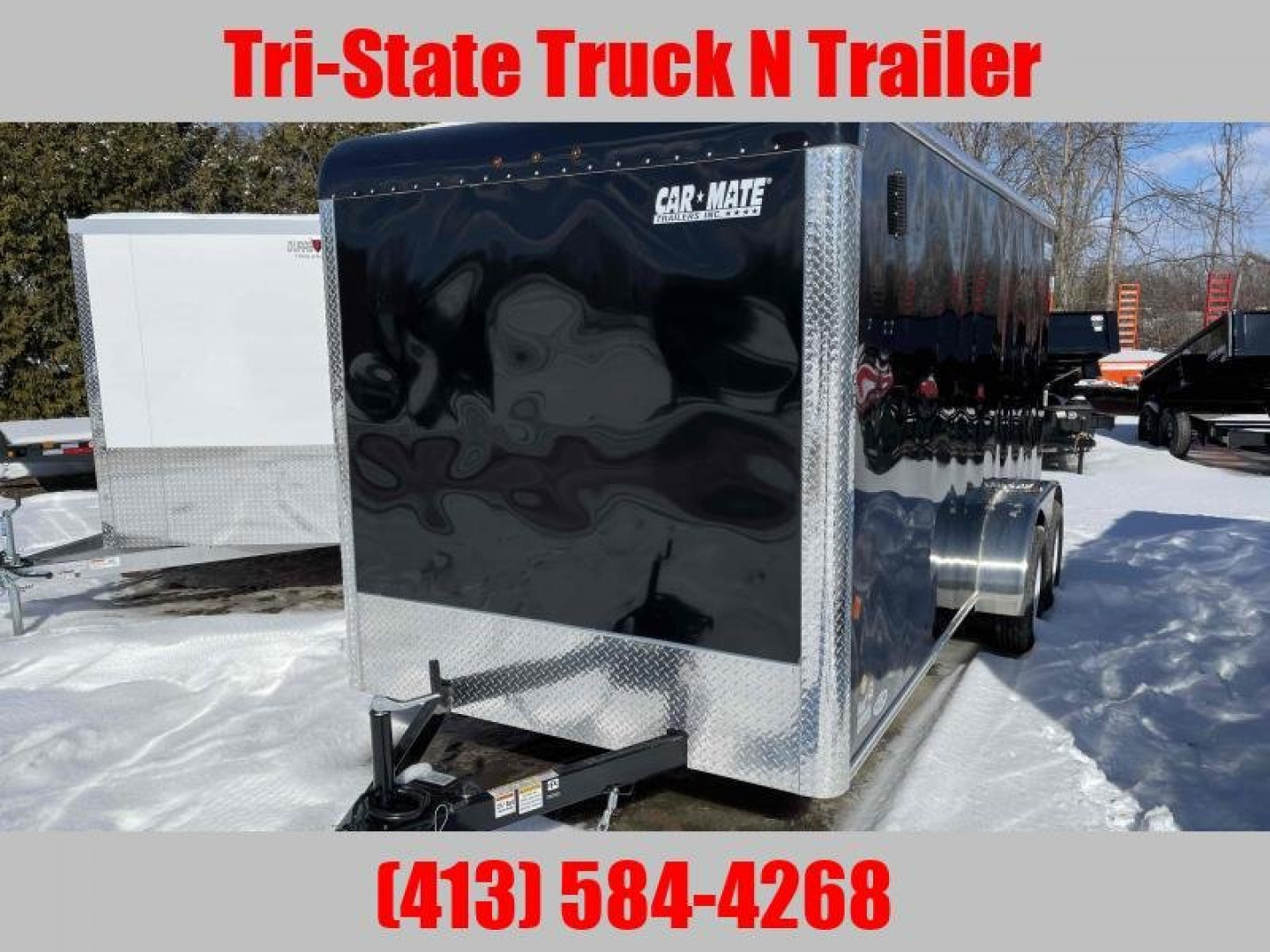 New 2026 CarMate 7x16 Enclosed trailer