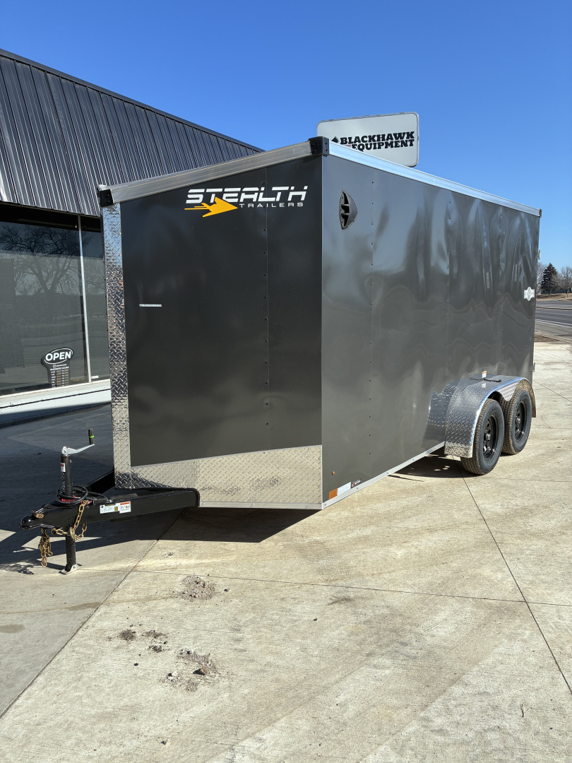 New 2026 7x14 Stealth Enclosed Cargo Trailer