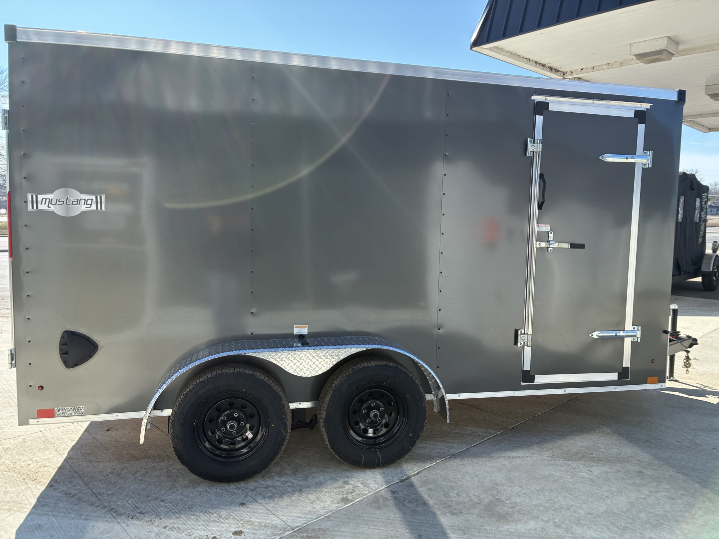 New 2026 7x14 Stealth Enclosed Cargo Trailer