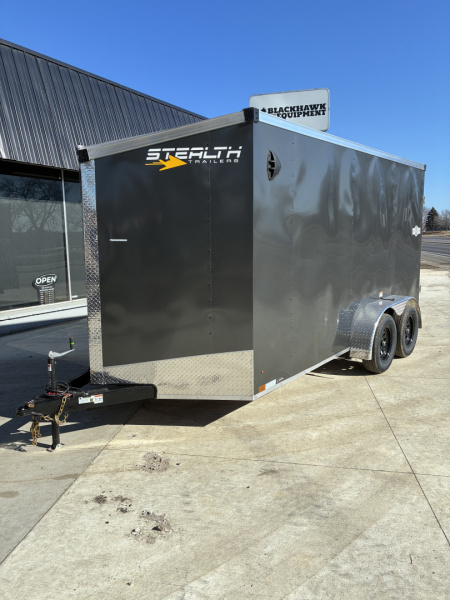 New 2026 7x14 Stealth Enclosed Cargo Trailer