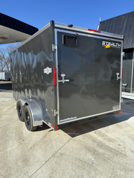 New 2026 7x14 Stealth Enclosed Cargo Trailer