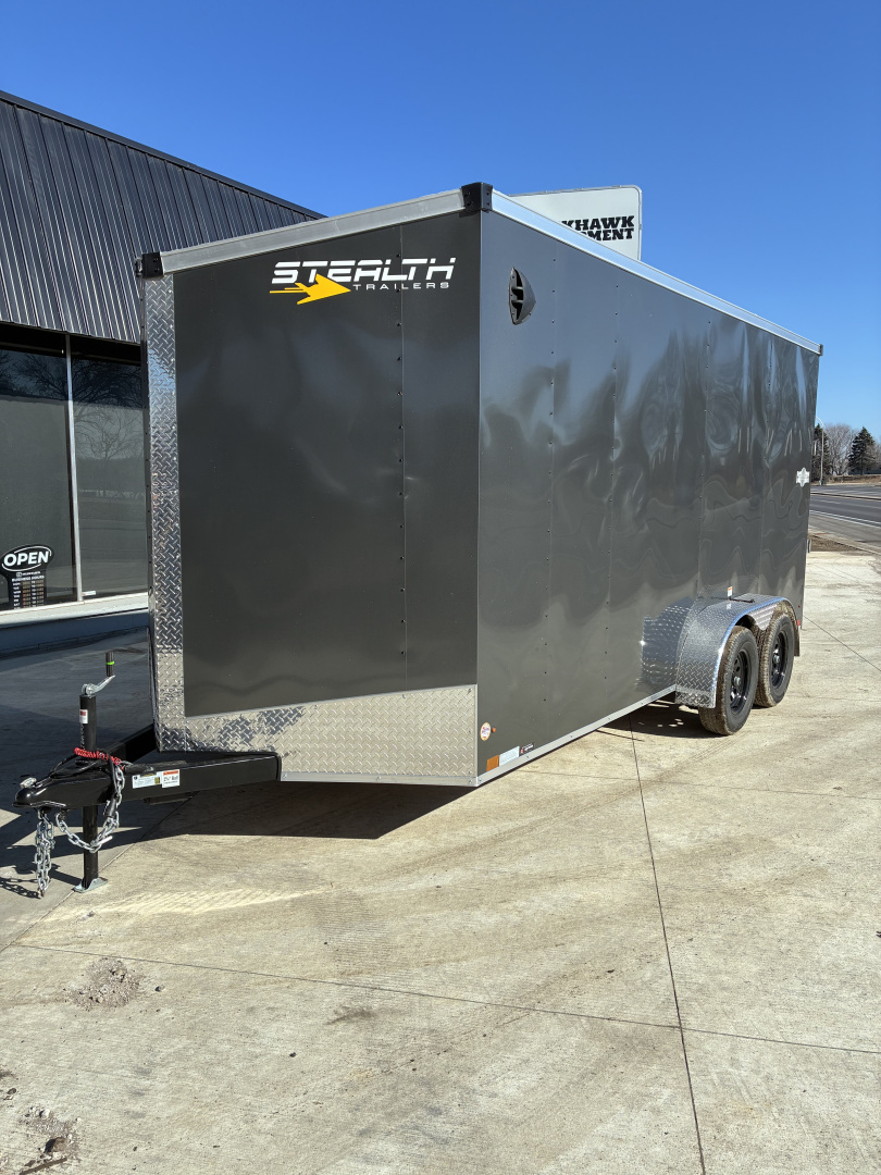 New 2026 7x16 Stealth Enclosed Cargo Trailer