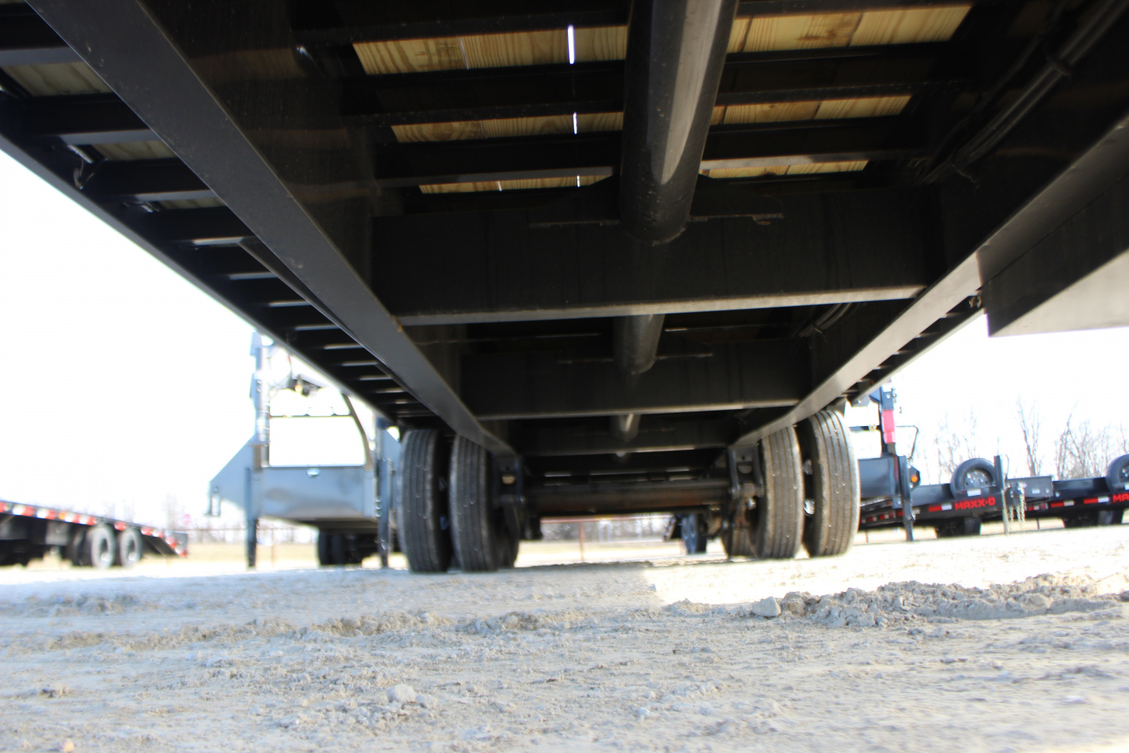 New 2026 MAXX-D YDX 32' Gooseneck Hydraulic Dovetail Trailer