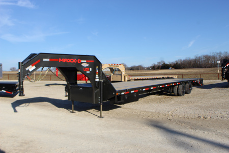 New 2026 MAXX-D LDX 36' Gooseneck Flatdeck Trailer