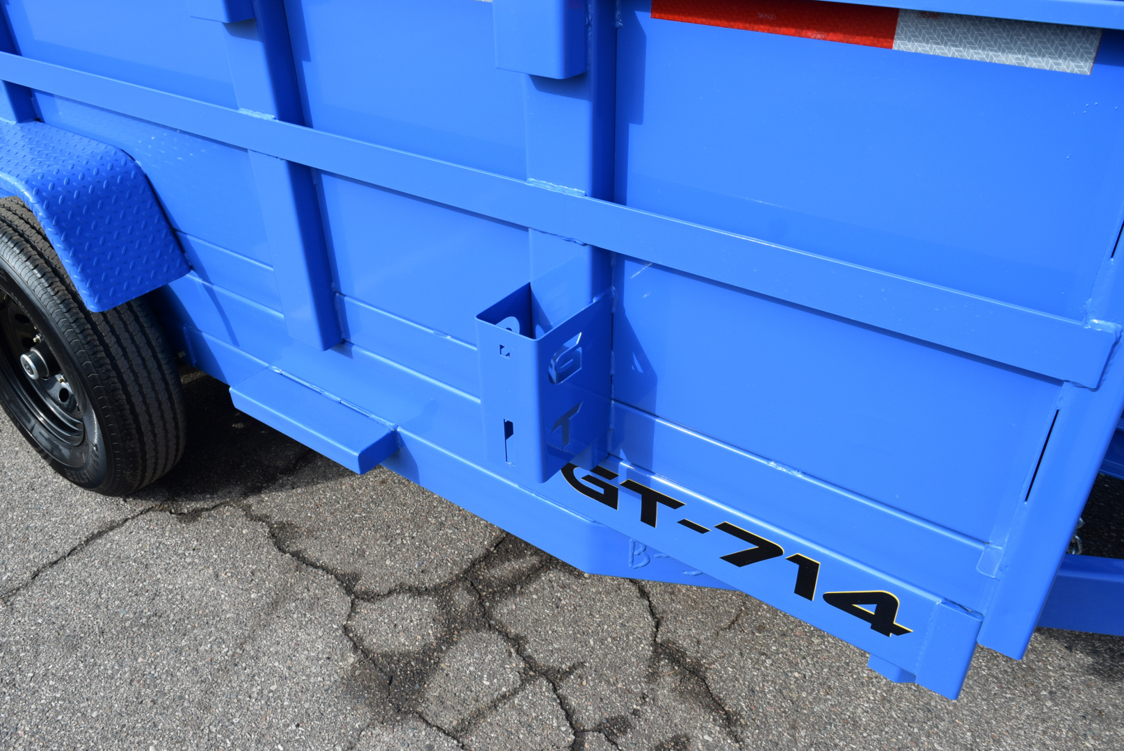 New GRIFFIN 7x14 14K DUMP TRAILER w/ TELESCOPING CYLINDER