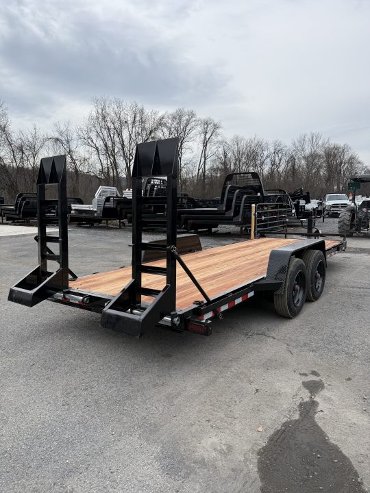 New 2026 BWISE 20' - 16K Equipment Trailer - Black