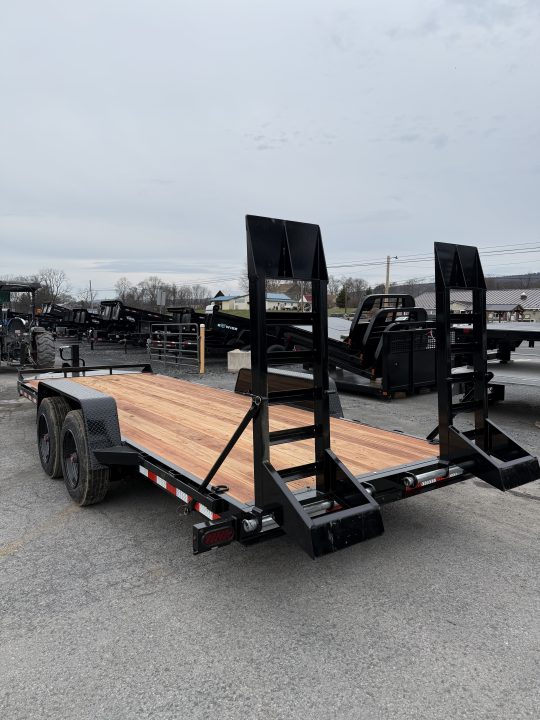 New 2026 BWISE 20' - 16K Equipment Trailer - Black