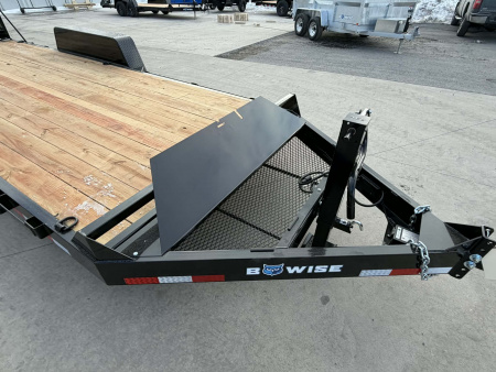 New 2026 BWISE 20' - 16K Equipment Trailer - Black