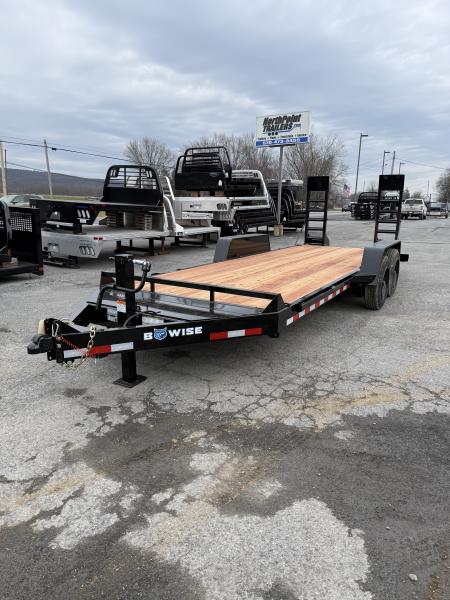 New 2026 BWISE 20' - 16K Equipment Trailer - Black