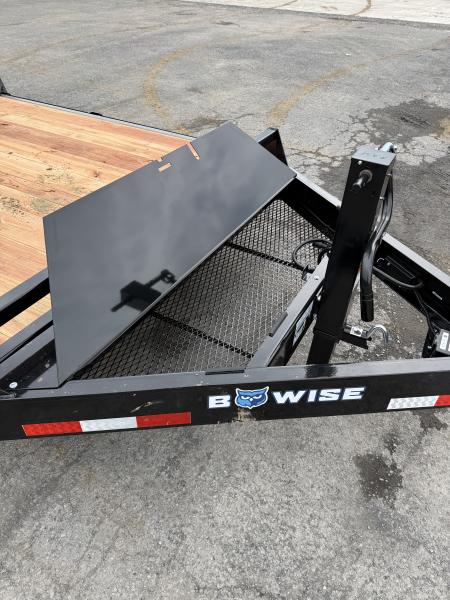 New 2026 BWISE 20' - 16K Equipment Trailer - Black