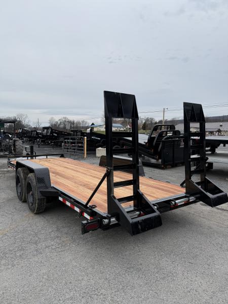 New 2026 BWISE 20' - 16K Equipment Trailer - Black