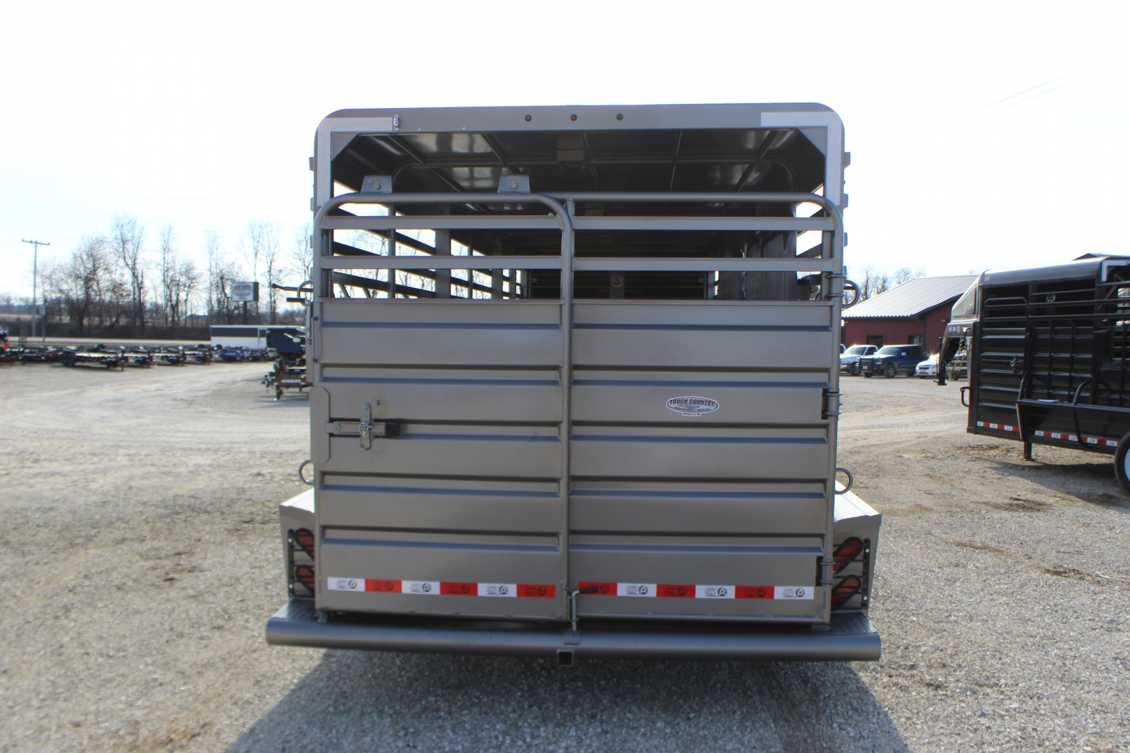 New 2026 GR Trailers 6.8x24 Gooseneck Livestock Trailer