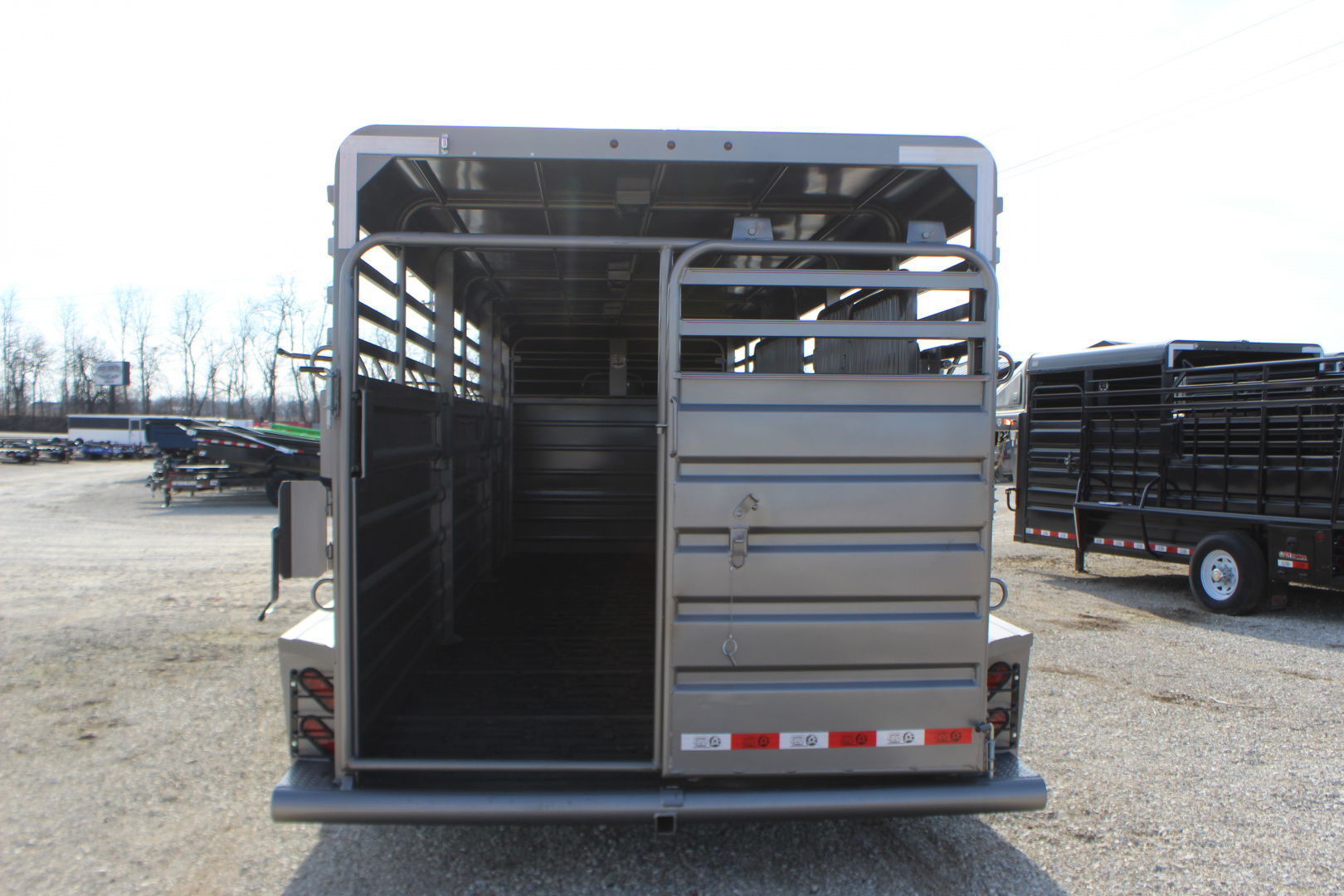 New 2026 GR Trailers 6.8x24 Gooseneck Livestock Trailer
