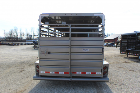 New 2026 GR Trailers 6.8x24 Gooseneck Livestock Trailer