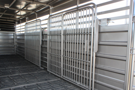 New 2026 GR Trailers 6.8x24 Gooseneck Livestock Trailer