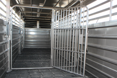 New 2026 GR Trailers 6.8x24 Gooseneck Livestock Trailer