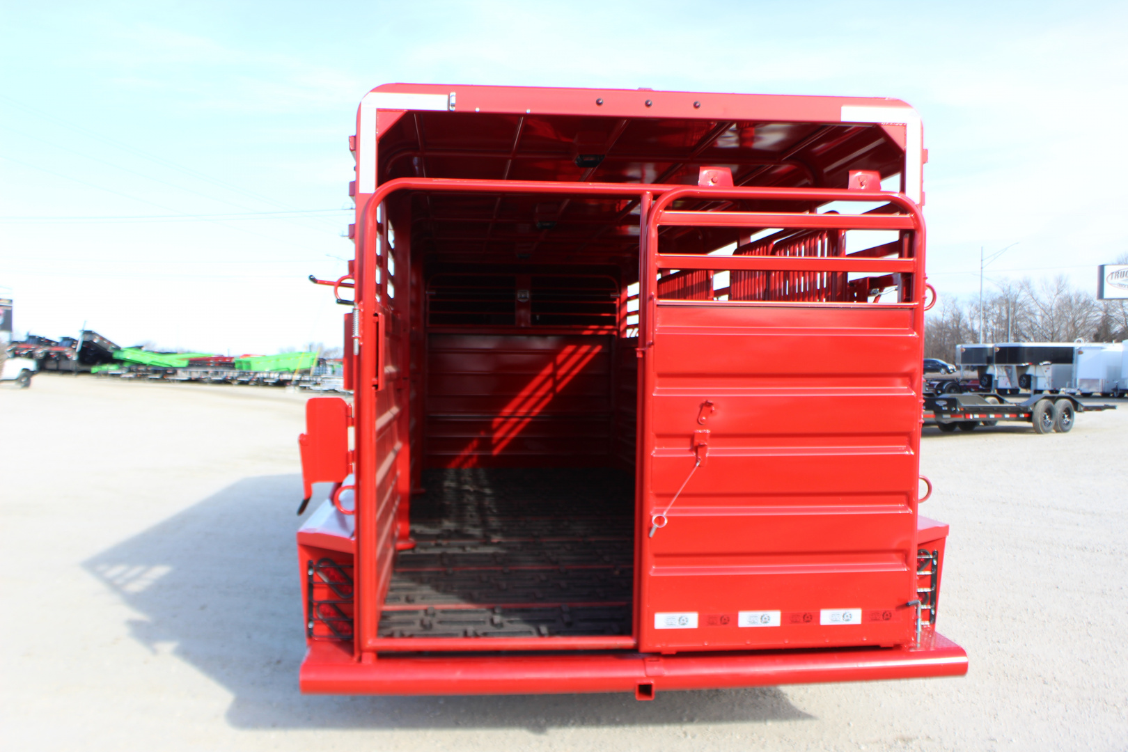 New 2026 GR Trailers 6.8x24 gooseneck Livestock Trailer