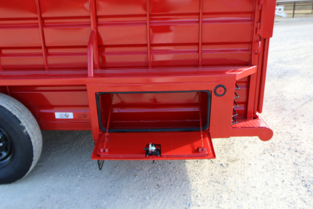 New 2026 GR Trailers 6.8x24 gooseneck Livestock Trailer