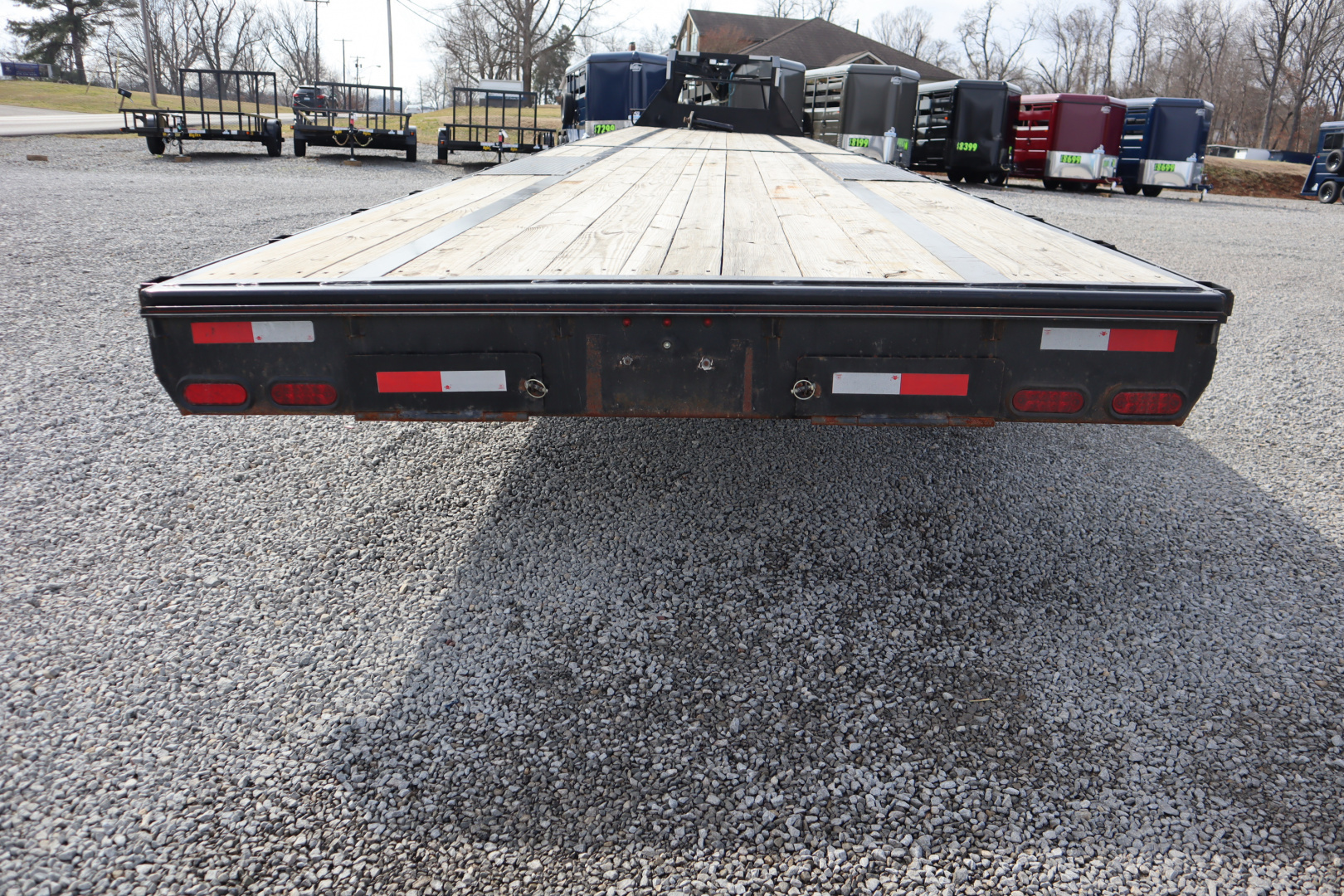 Used Repo 2025 MP Custom Trailers 40' Flatbed CTZ Package