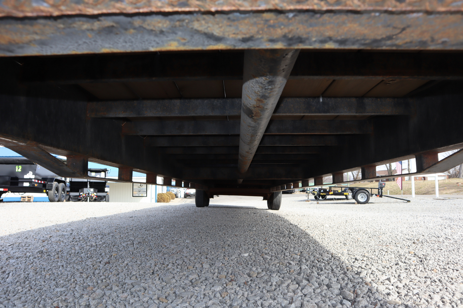 Used Repo 2025 MP Custom Trailers 40' Flatbed CTZ Package