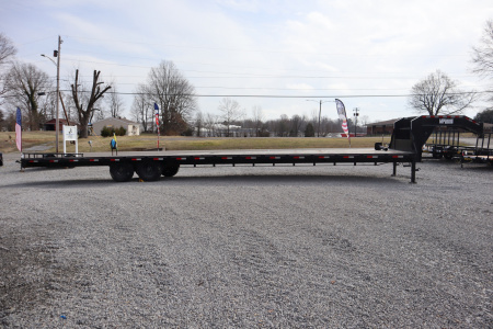 Used Repo 2025 MP Custom Trailers 40' Flatbed CTZ Package
