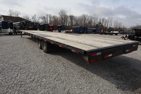 Used Repo 2025 MP Custom Trailers 40' Flatbed CTZ Package