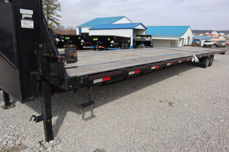 Used Repo 2025 MP Custom Trailers 40' Flatbed CTZ Package