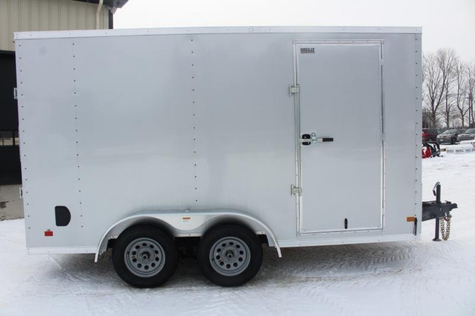 New 2026 Darkhorse Cargo 7' x 14' Enclosed Trailer - Ramp Door - 7' Interior Height - 7000# GVW