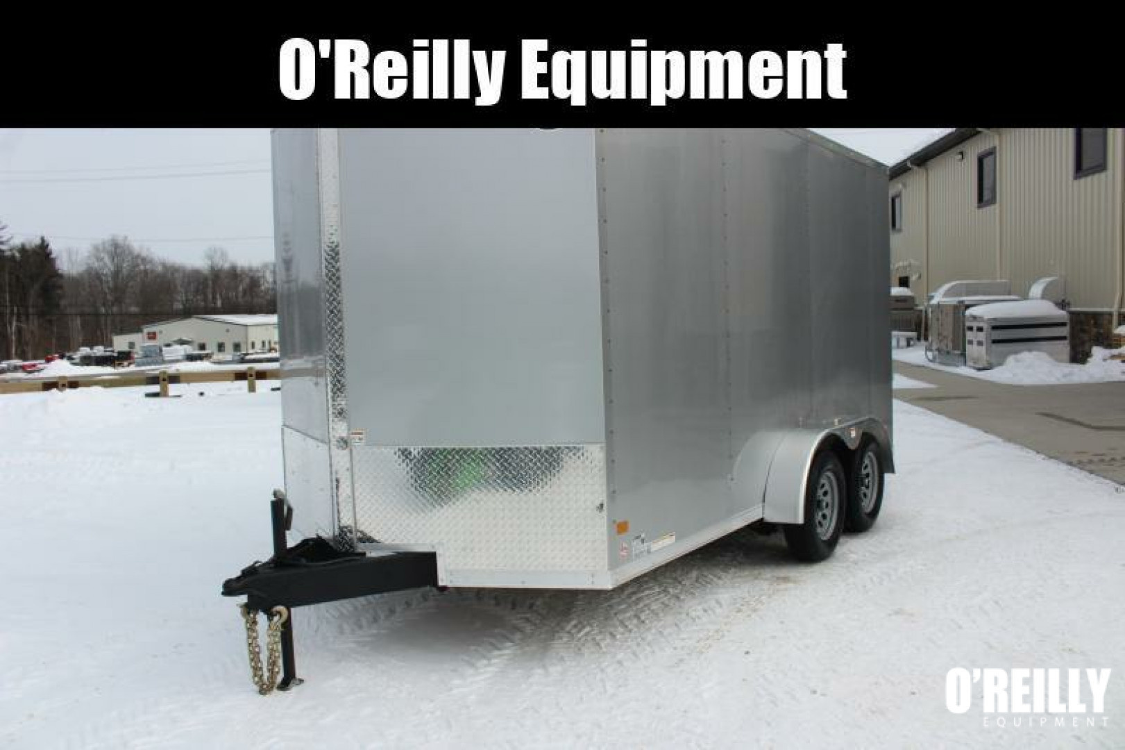 New 2026 Darkhorse Cargo 7' x 14' Enclosed Trailer - Ramp Door - 7' Interior Height - 7000# GVW