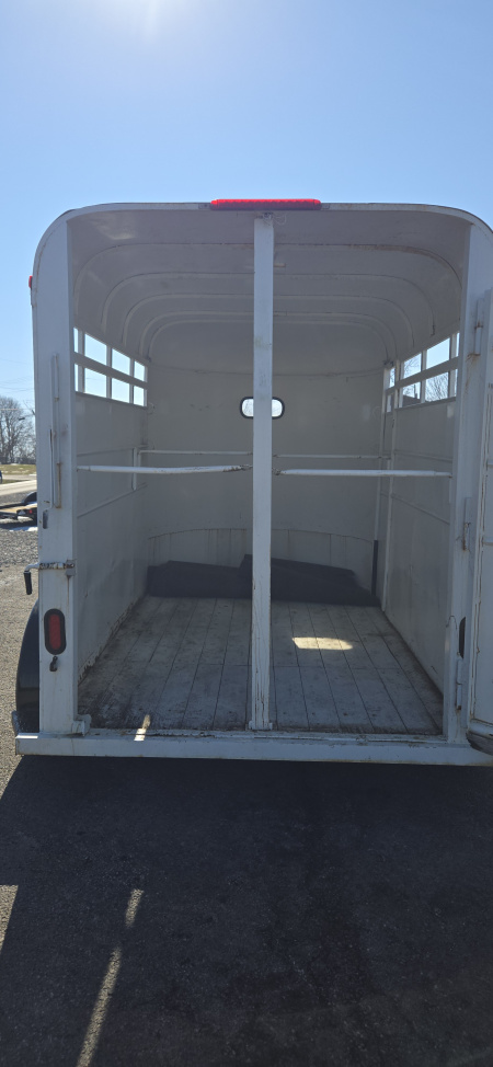 Used 1995 Dura 2-Horse Straight Load Horse Trailer