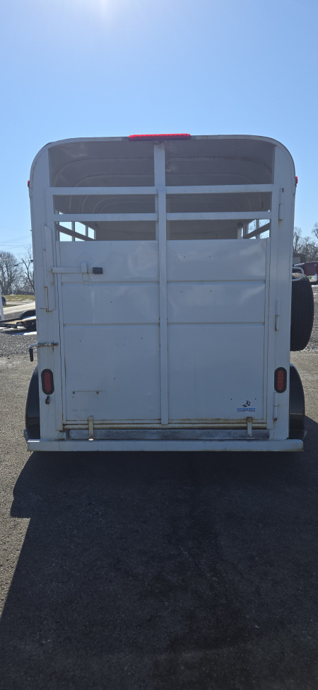 Used 1995 Dura 2-Horse Straight Load Horse Trailer
