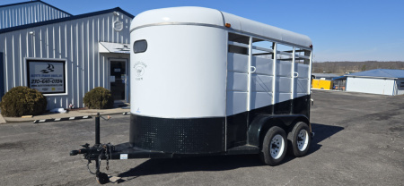 Used 1995 Dura 2-Horse Straight Load Horse Trailer