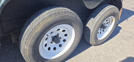 Used 1995 Dura 2-Horse Straight Load Horse Trailer