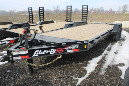 New 2026 Liberty 22' MR 15.4K GVWR STOCK ID 51929 Equipment Trailer