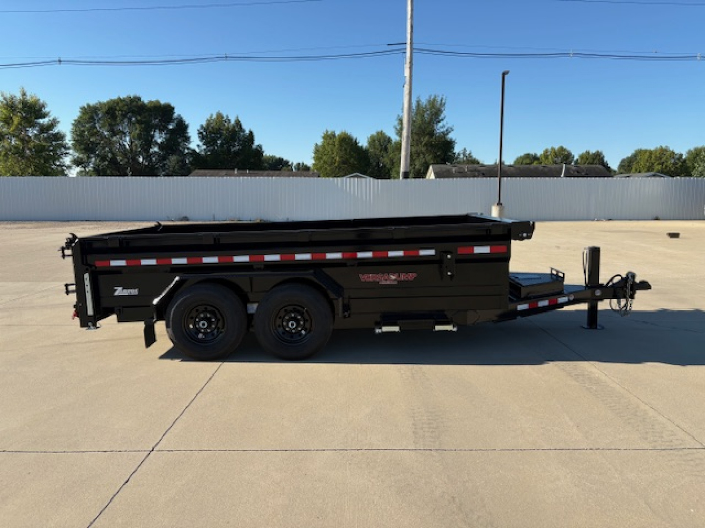 New 2026 Midsota 14 ft Dump Trailer 15,400 GVWR