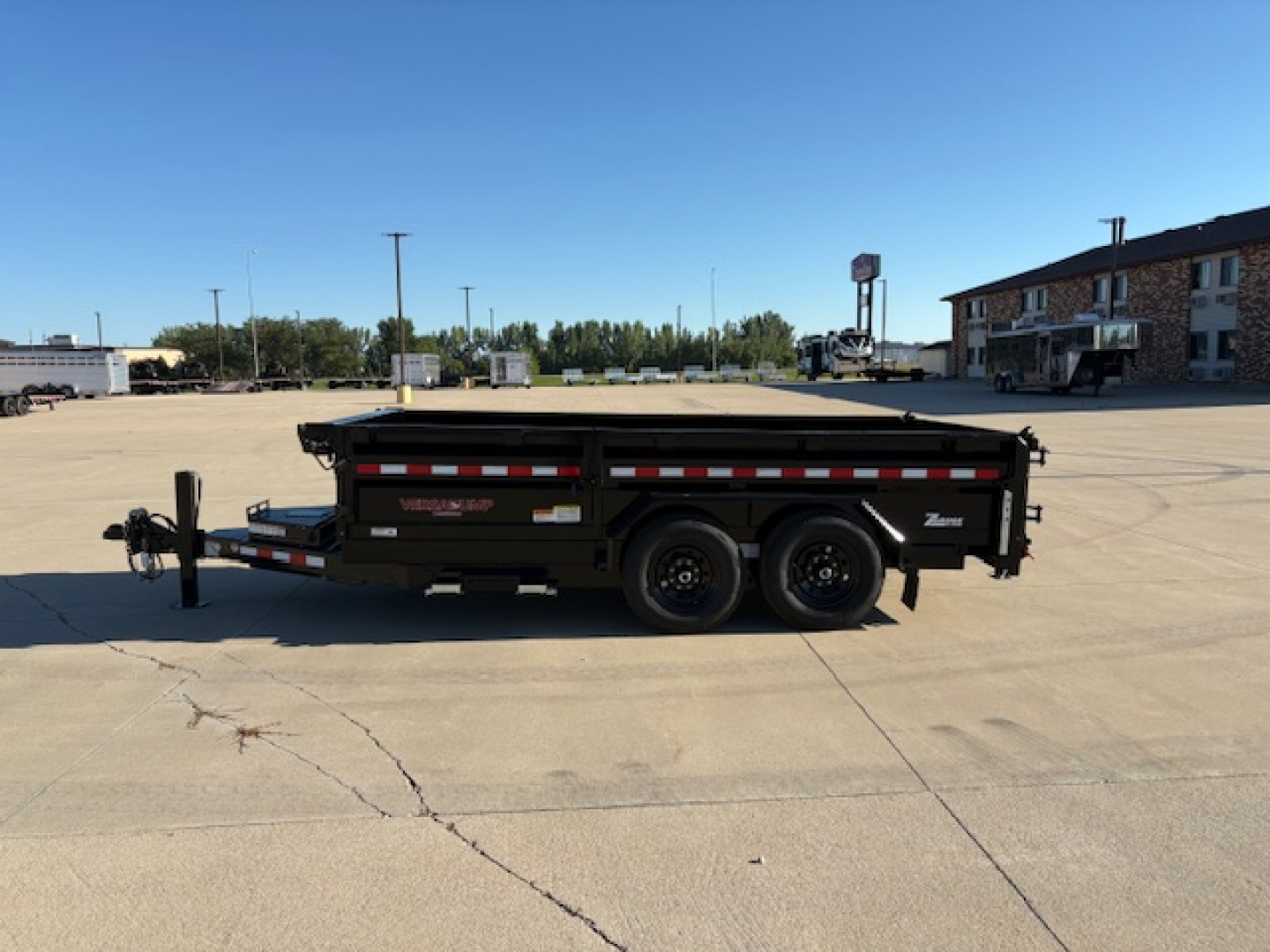New 2026 Midsota 14 ft Dump Trailer 15,400 lb GVWR
