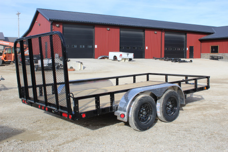 New 2026 PJ TRAILERS 83  x 14' UL Utility Trailer