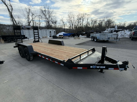 New 2026 BWISE 18' - 14K EQUIPMENT TRAILER - BLACK