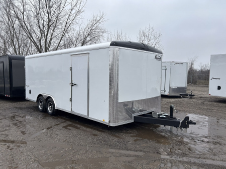 New 2026 Formula Trailers 8 FT 6 IN X 20 FT FLAT FRONT ENCLOSED LANDSCAPE TRAILER 9990 GVWR