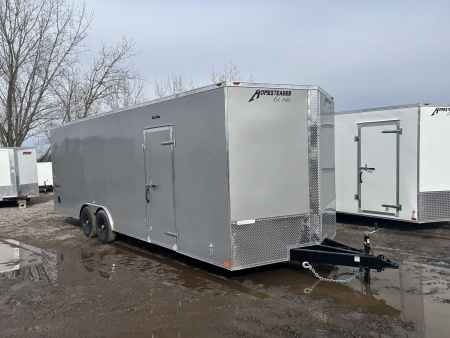 New 2025 Homesteader Trailer 8 FT 6 IN 24 FT ENCLOSED CAR HAULER 7 FT HEIGHT POLYCORE RAMP DOOR 10K GVWR