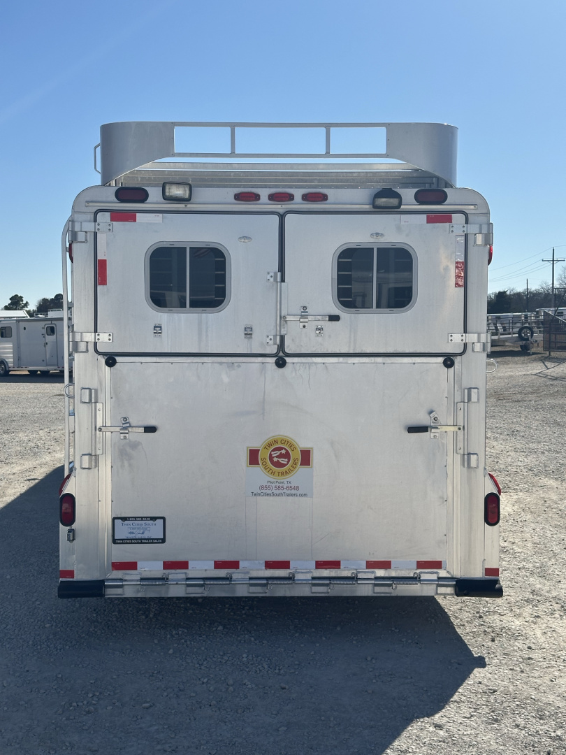 Used 1999 4-Star Trailers 7 Horse Gooseneck Living Quarters Horse Trailer