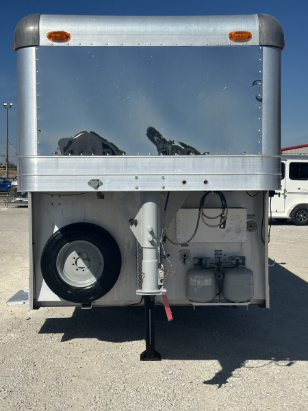 Used 1999 4-Star Trailers 7 Horse Gooseneck Living Quarters Horse Trailer