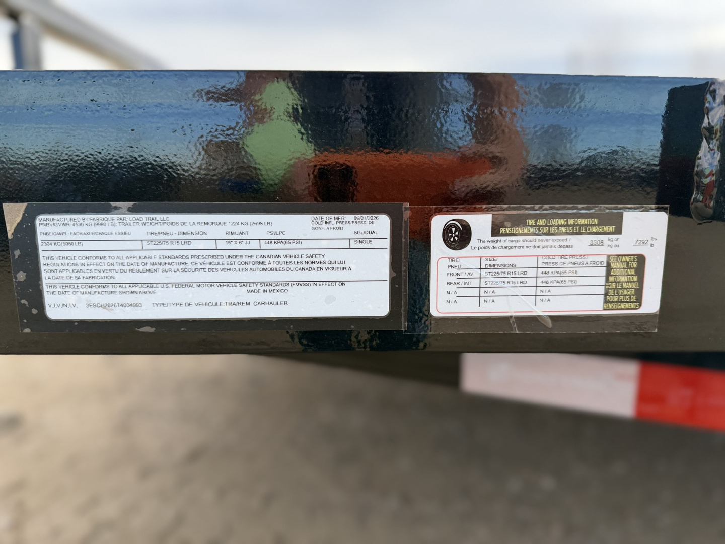 New 2026 Load Trail 7-20 Heavy Duty Car Hauler 10K GVWR