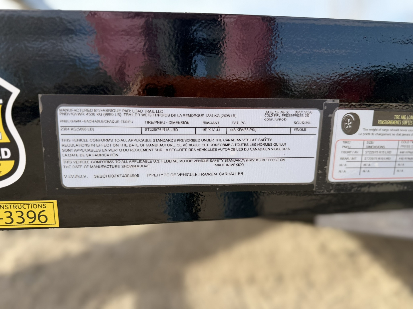 New 2026 Load Trail 7-20 Heavy Duty Car Hauler 10K GVWR