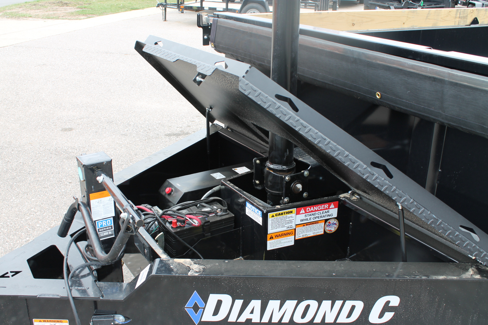 New 2026 Diamond C Trailers LPT207 14x82 Dump Trailer