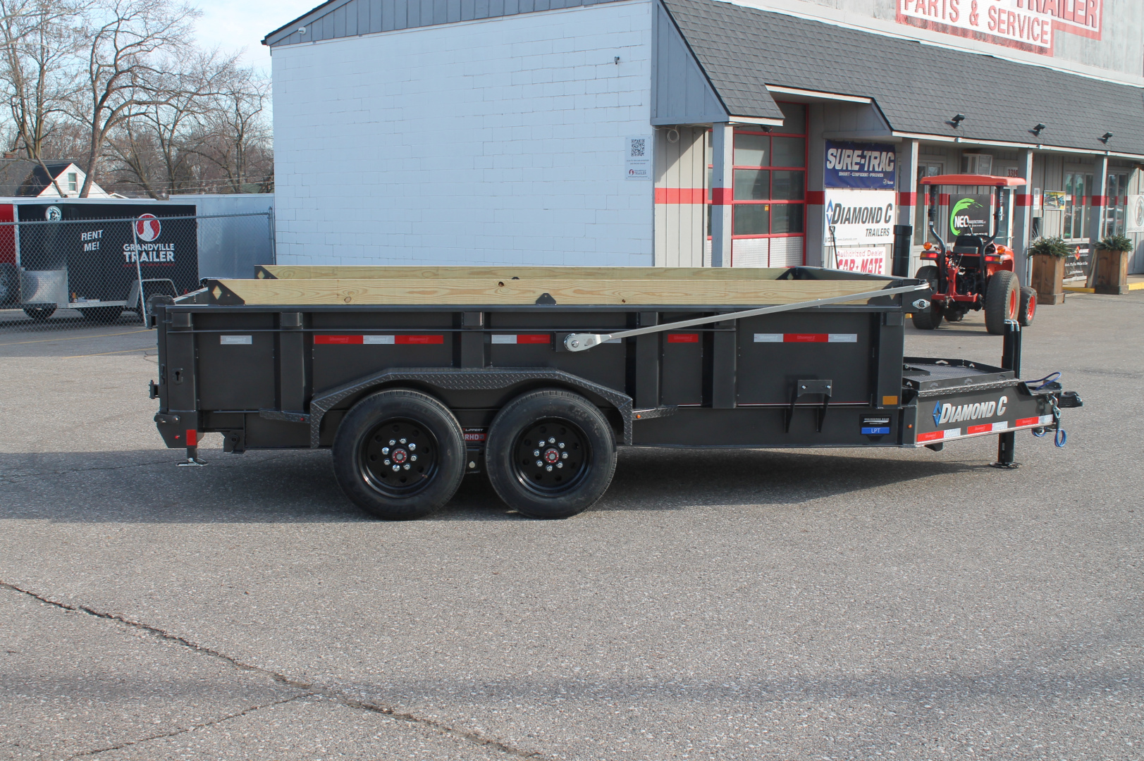 New 2026 Diamond C Trailers LPT208 14X82 Dump Trailer