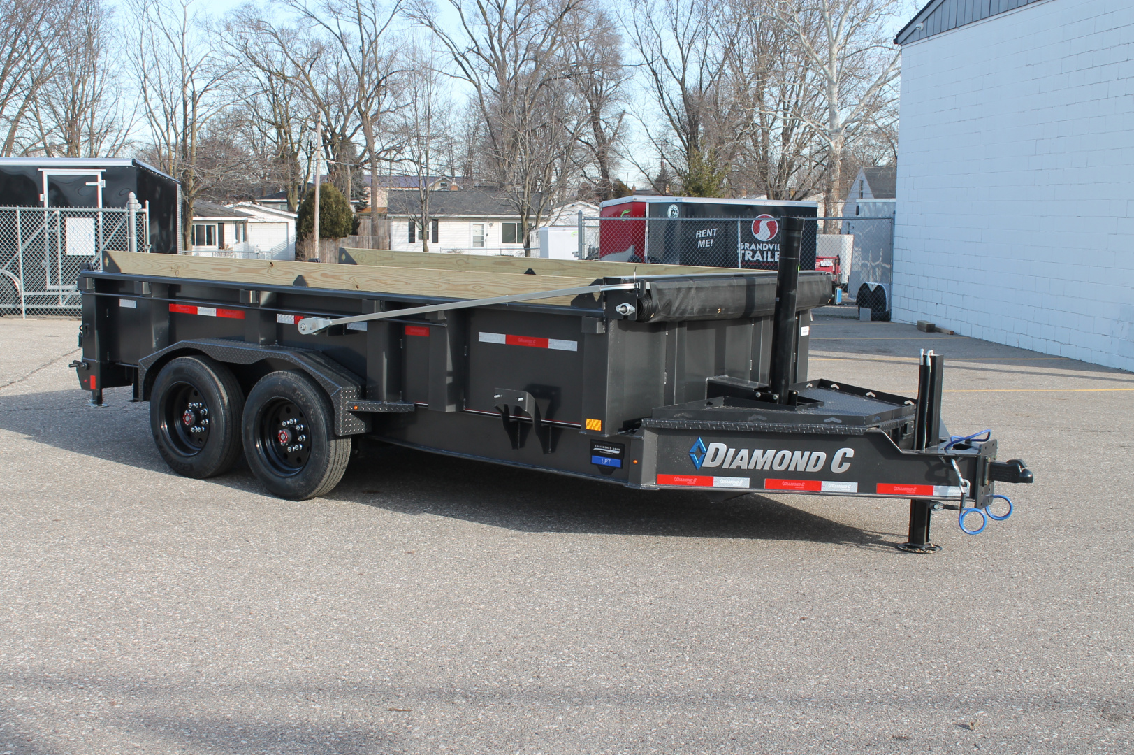 New 2026 Diamond C Trailers LPT208 14X82 Dump Trailer