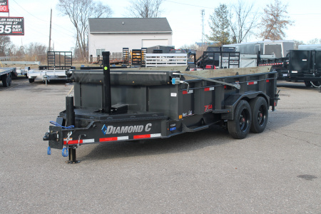 New 2026 Diamond C Trailers LPT208 14X82 Dump Trailer